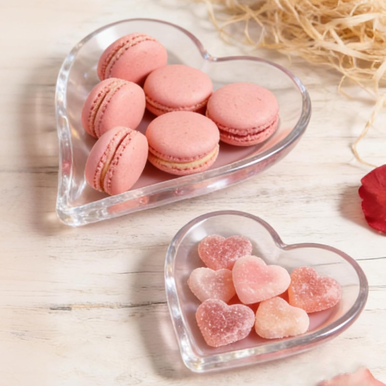 Tray Resin Mold 6.3''&5.5''&3.9 / Heart / Set of 3