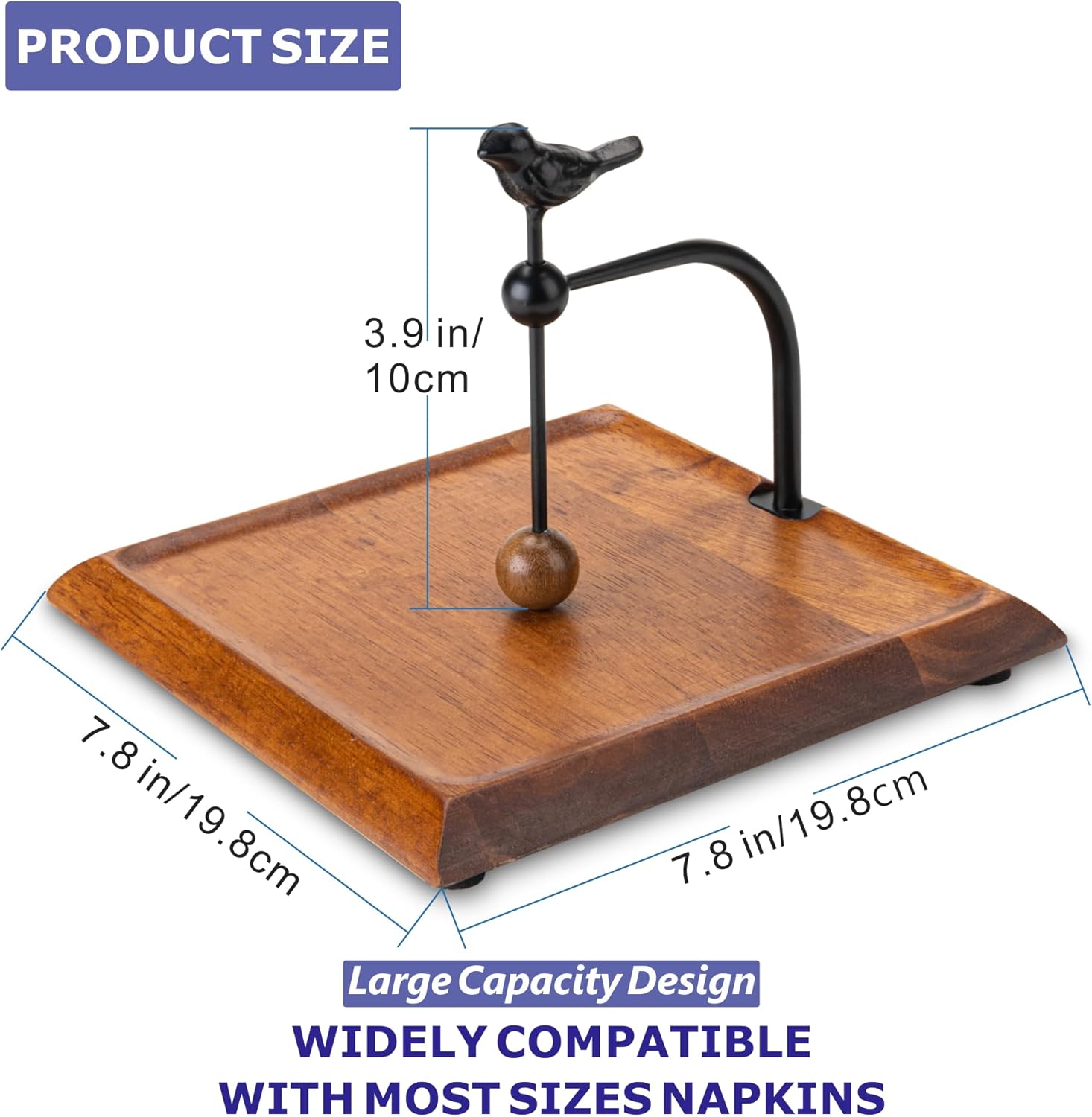 Bird-Shaped Handle / Napkin Holder