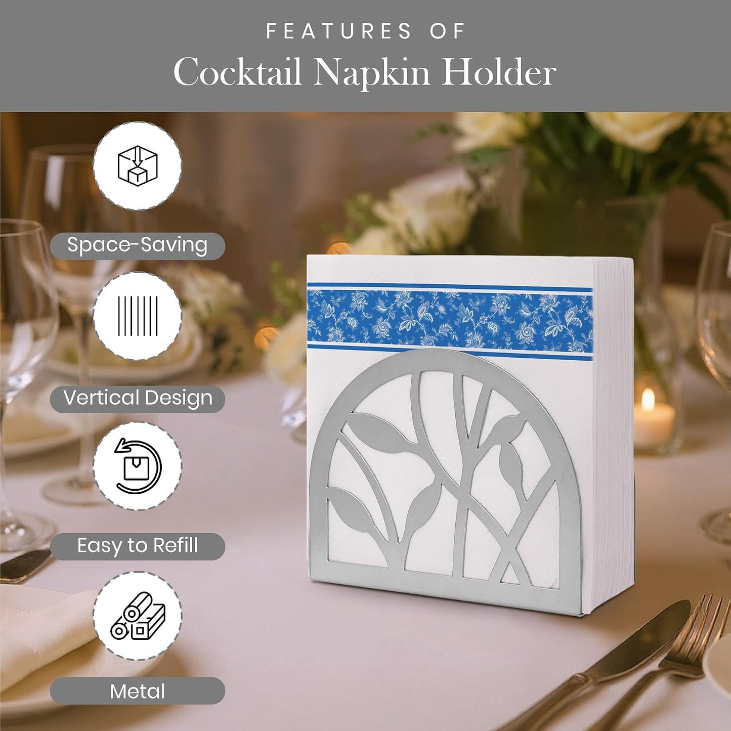 Modern Metal Napkin Holder