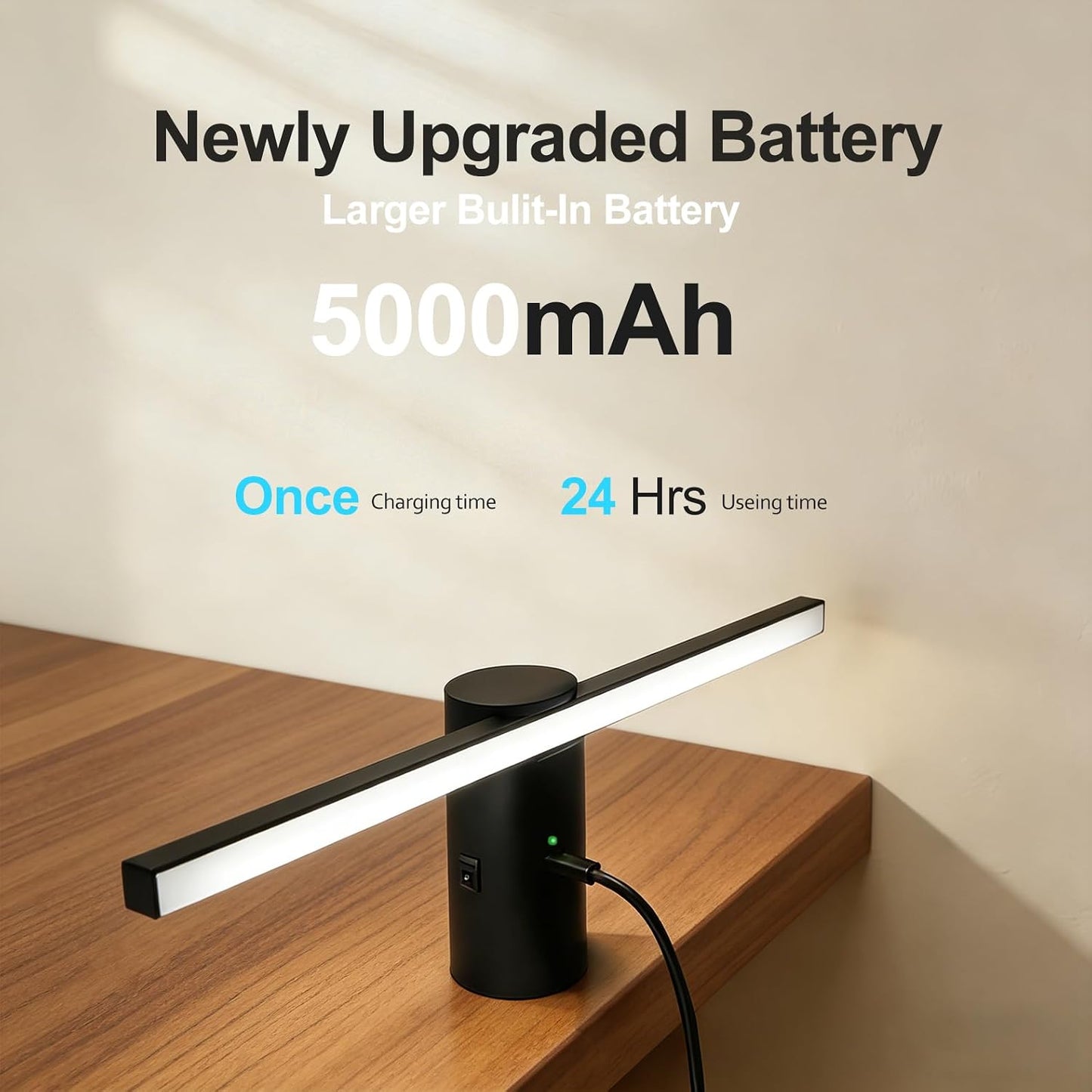 ZitoStory Battery Operated Picture Light with Remote,Wireless Dimmable Art Lights for Paintings Rechargeable Gallery