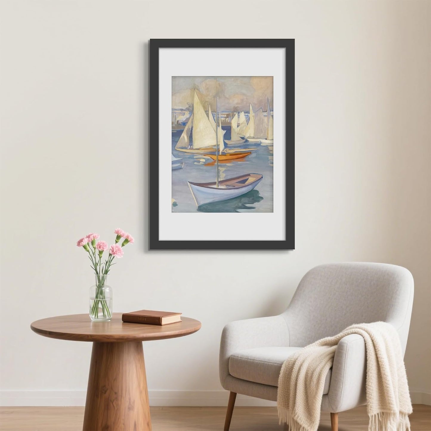 22.375x34 Black Poster Frame, Picture Frame for Wall, 3 Pack | Fits 18x24 Photos With Mat or 22.375x34 Without Mat