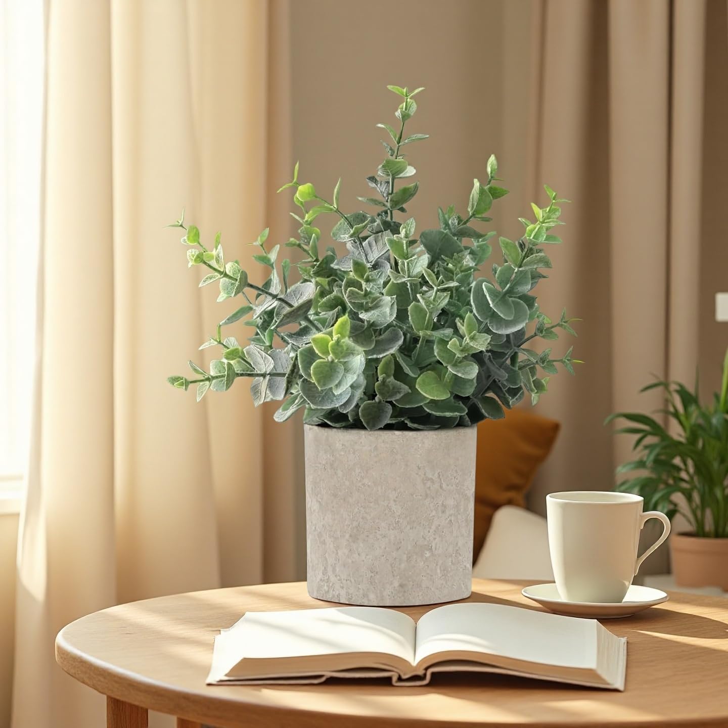 Small Faux Plants / Green / Set of 5