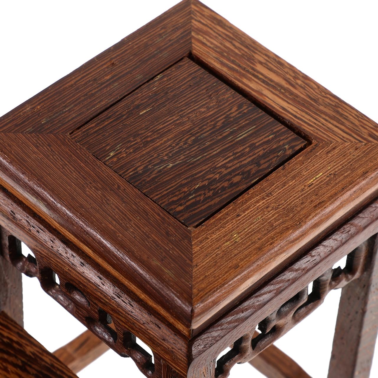 Wood Base Riser for Teapots and Vases Retro Small Figurine Display Stand Vintage Base