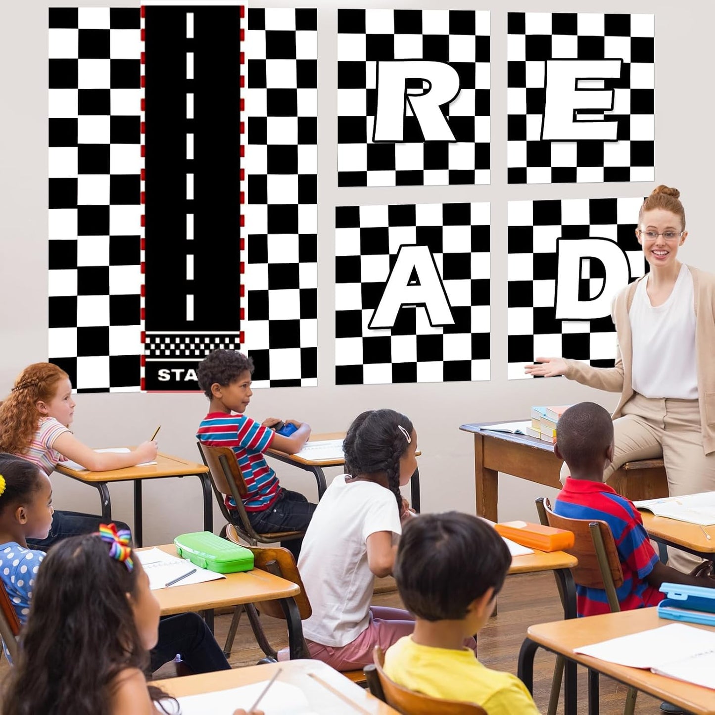 Black White Checkered Bulletin Board Paper Roll Black Plaid Bulletin Board / Black Checkered