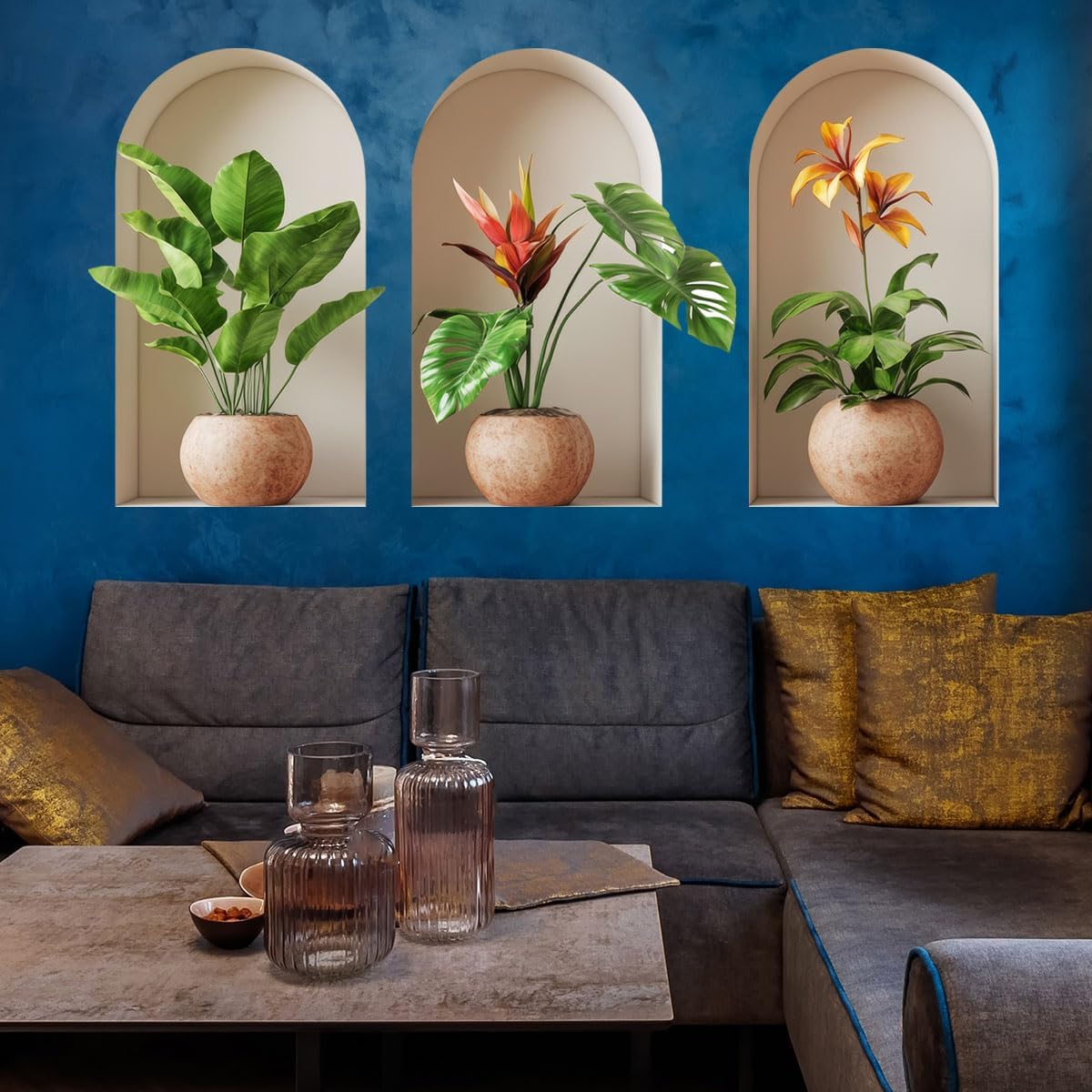 Plants Wall Decals / Colorful / Green