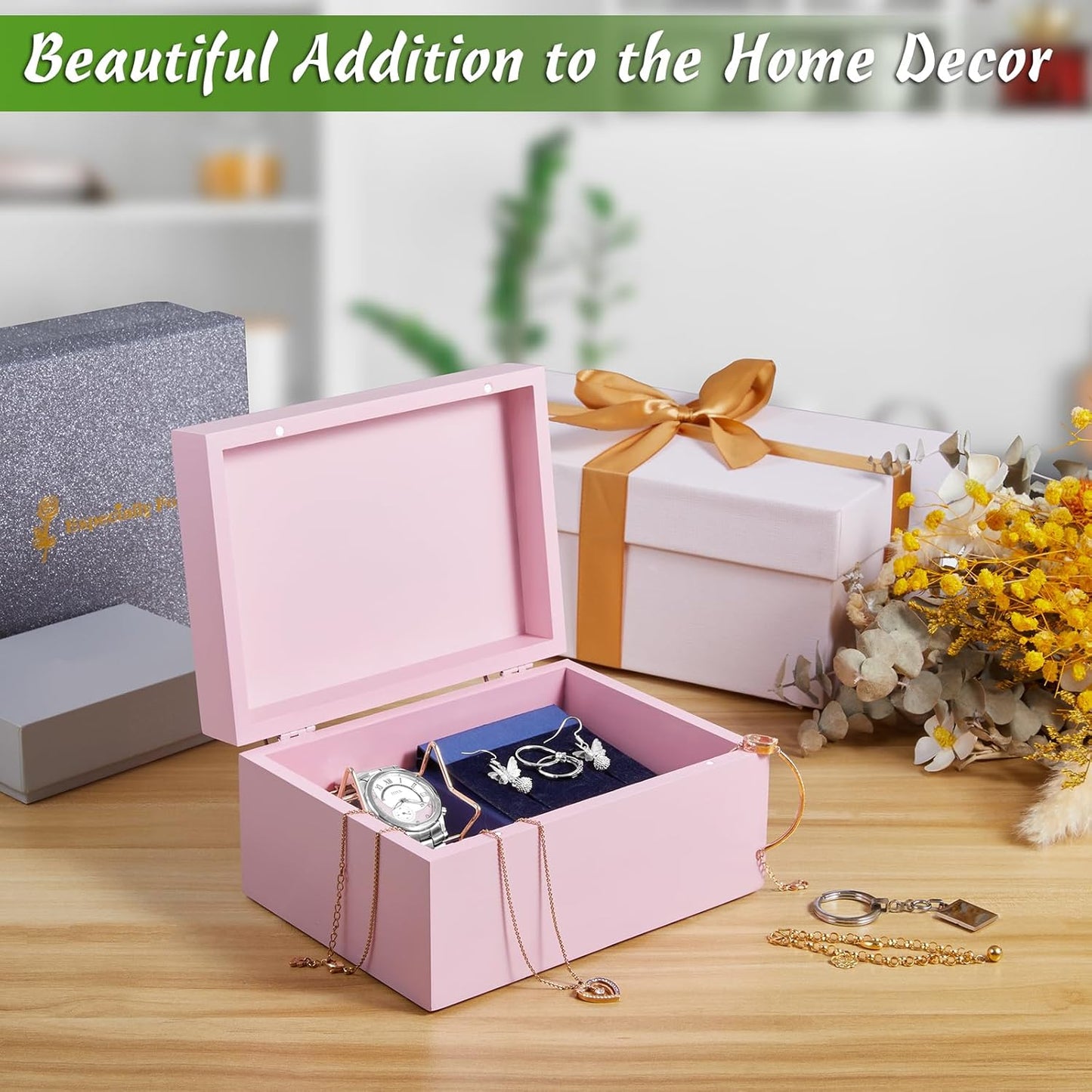 Wedding Memory Box / Pink / Small