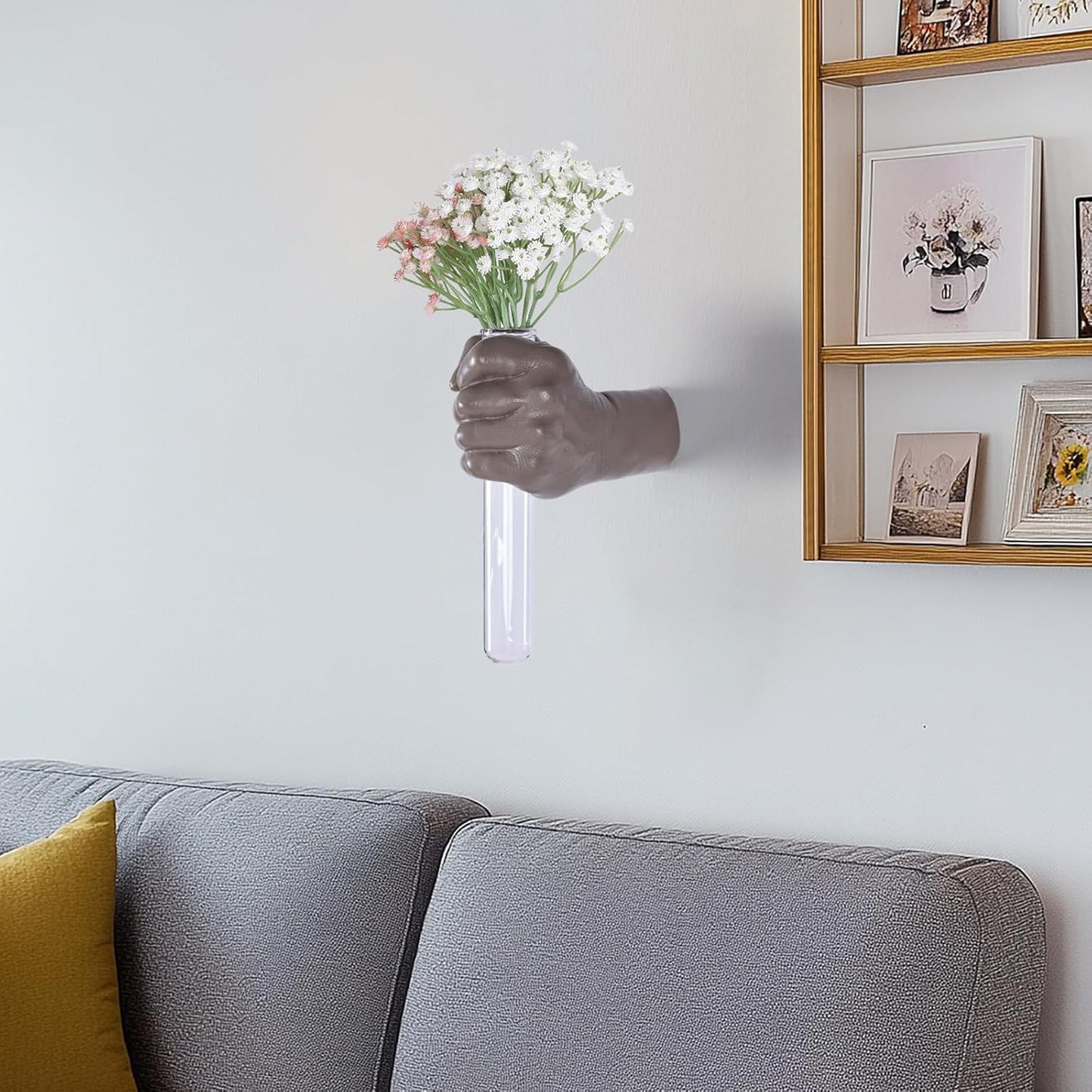 Funky Flower Vase / Beige