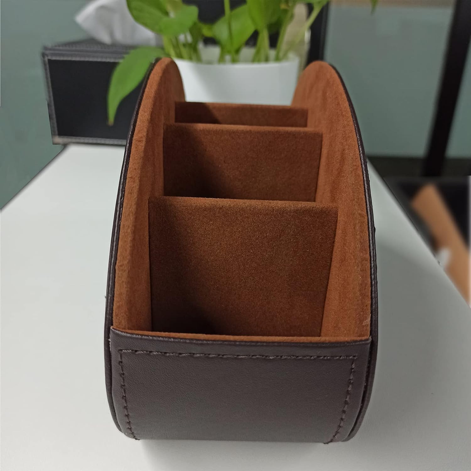 Remote Control Holder / Brown