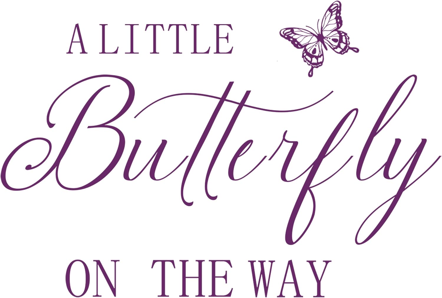 Butterfly Decal / Vinyl Stickers for Butterfly Backdrop / Pink
