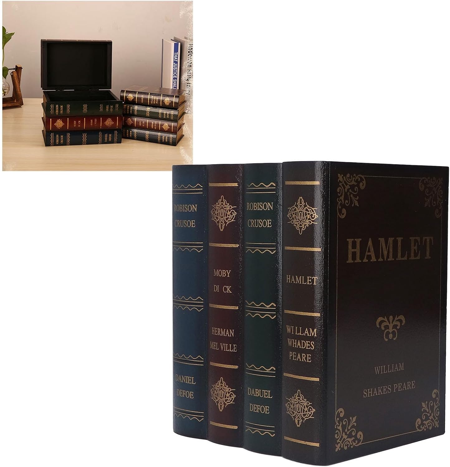 Decorative Book Boxes / Large
