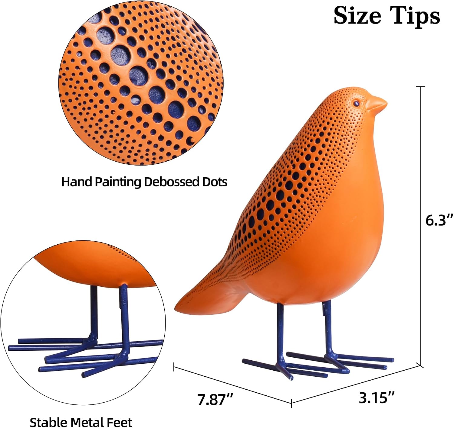 Modern Sculpture and Statues / Orange-bird