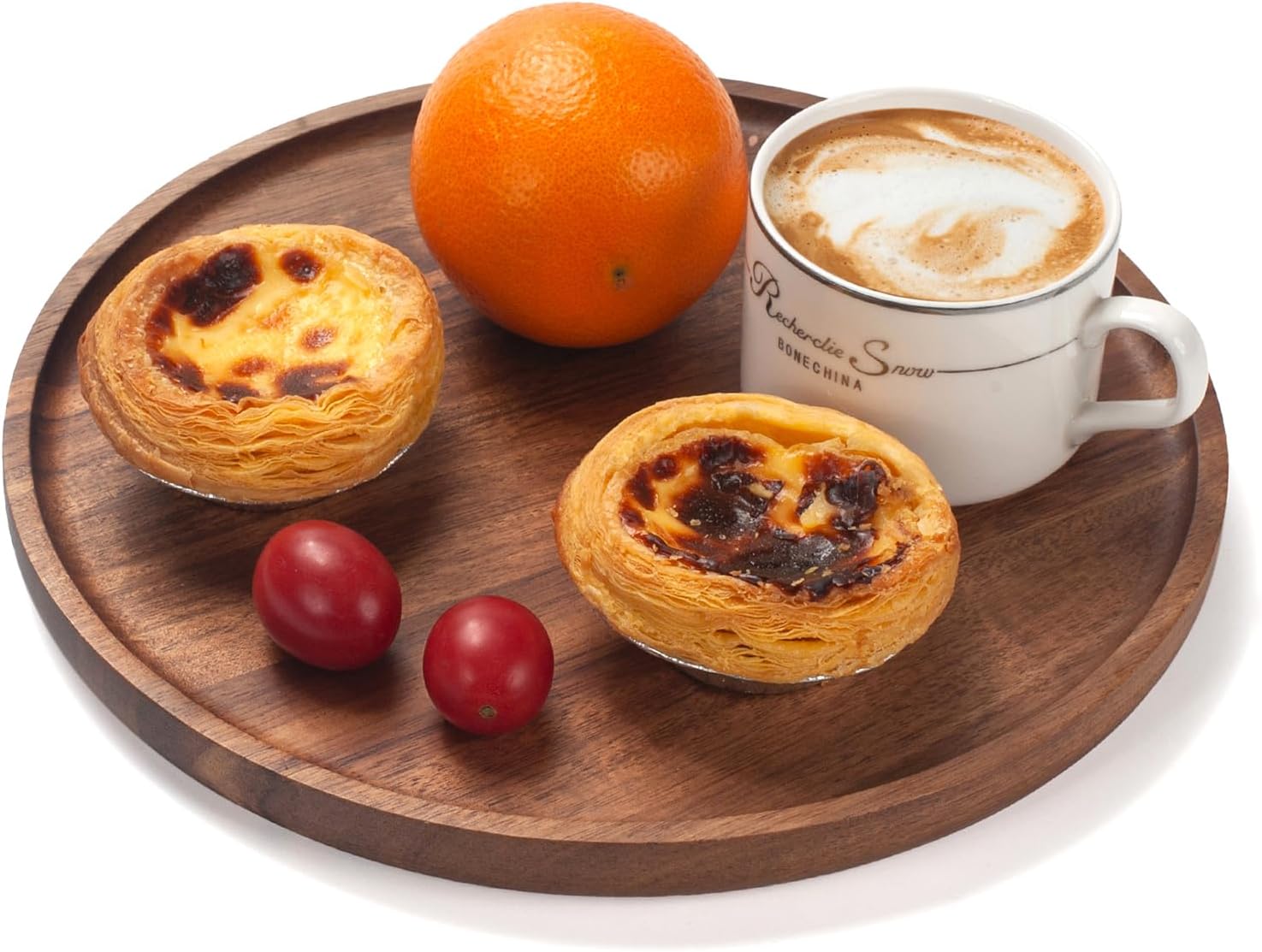 Round Wood Tray / 9.8