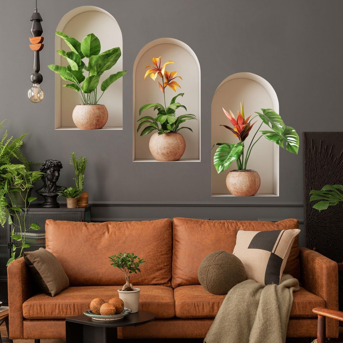 Plants Wall Decals / Colorful / Green