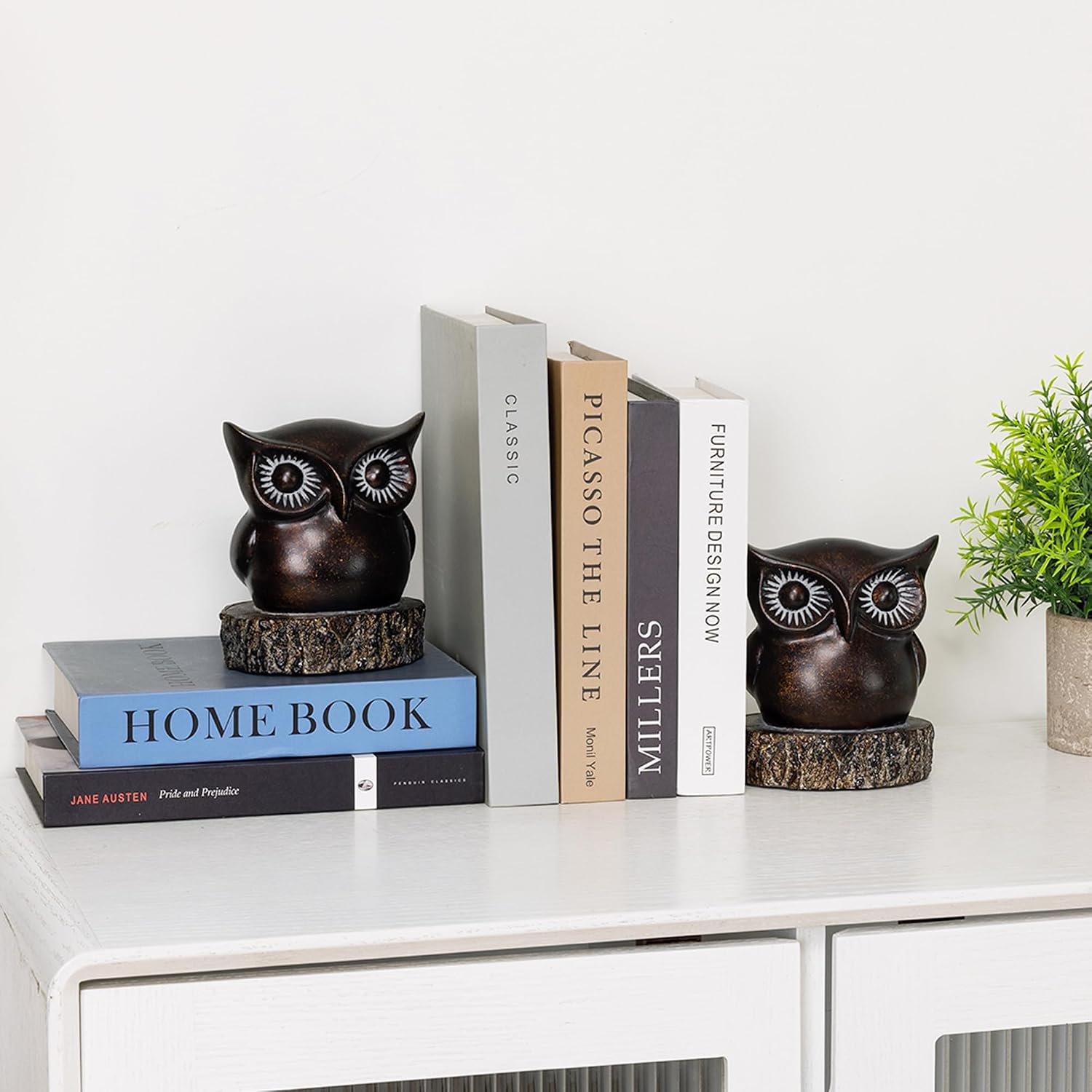 Heavy Bookends / Unique Bookends / Owl Book Ends