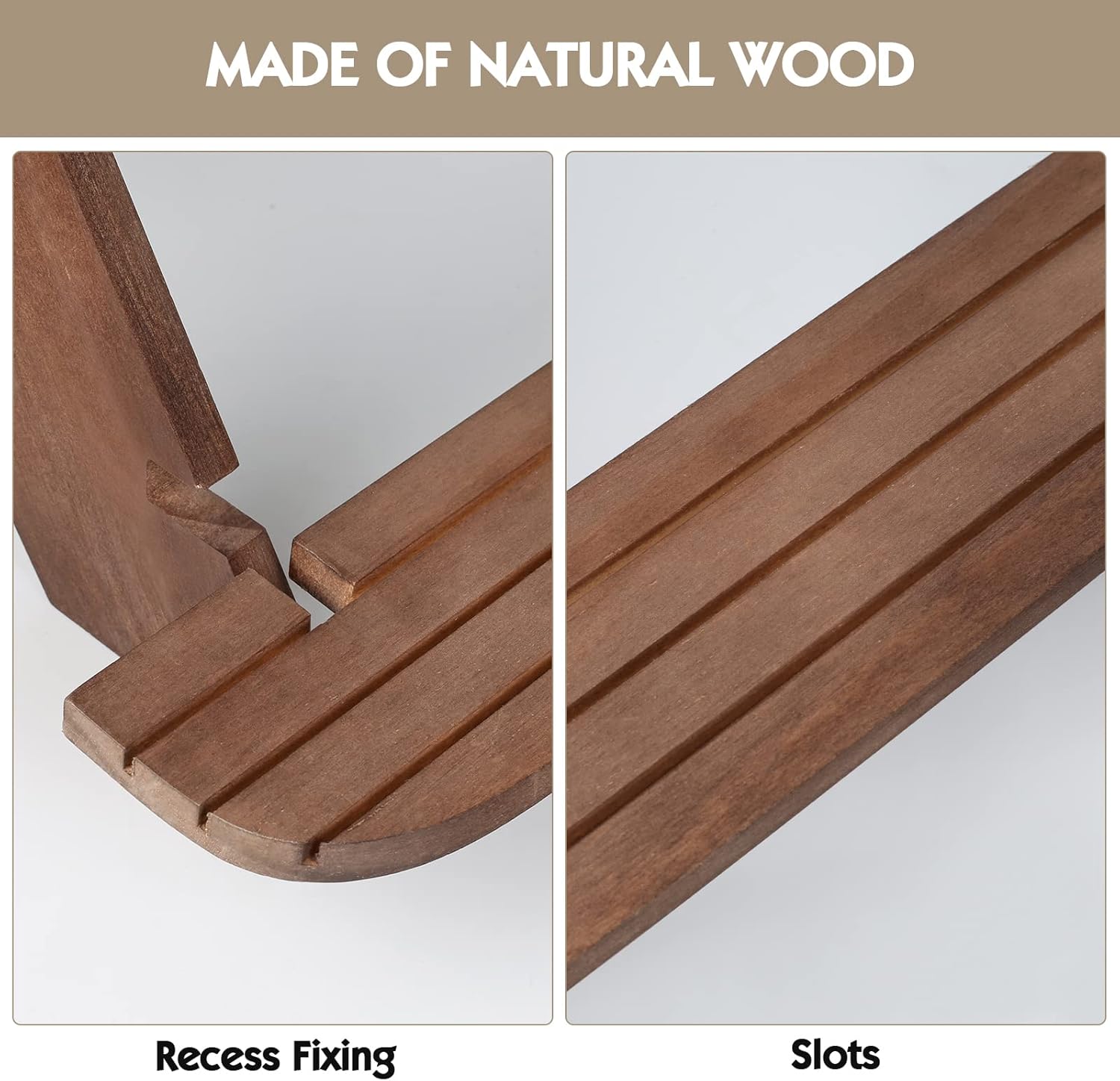 Wooden Display Stand / Walnut-3tier