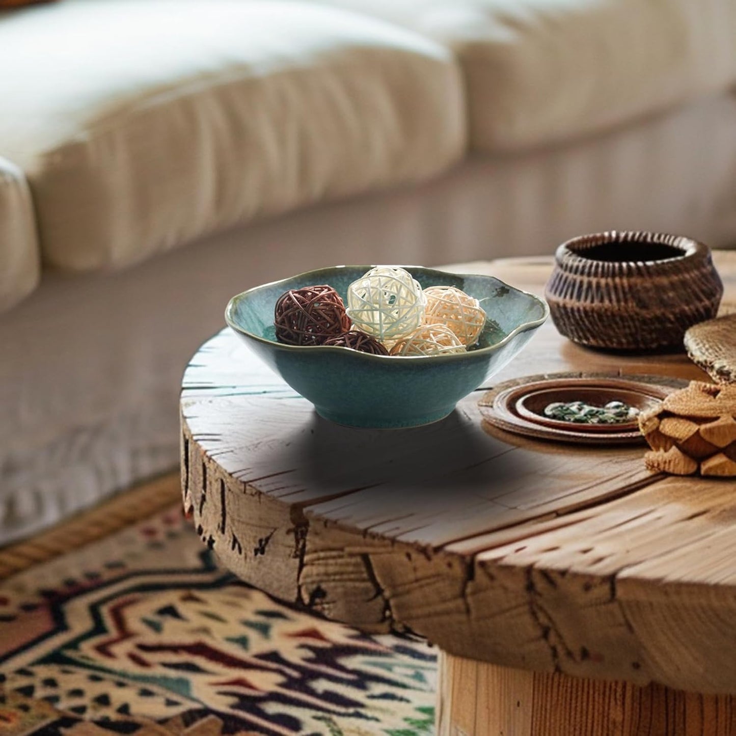 Decorative Bowl 7.6'' Ceramic
