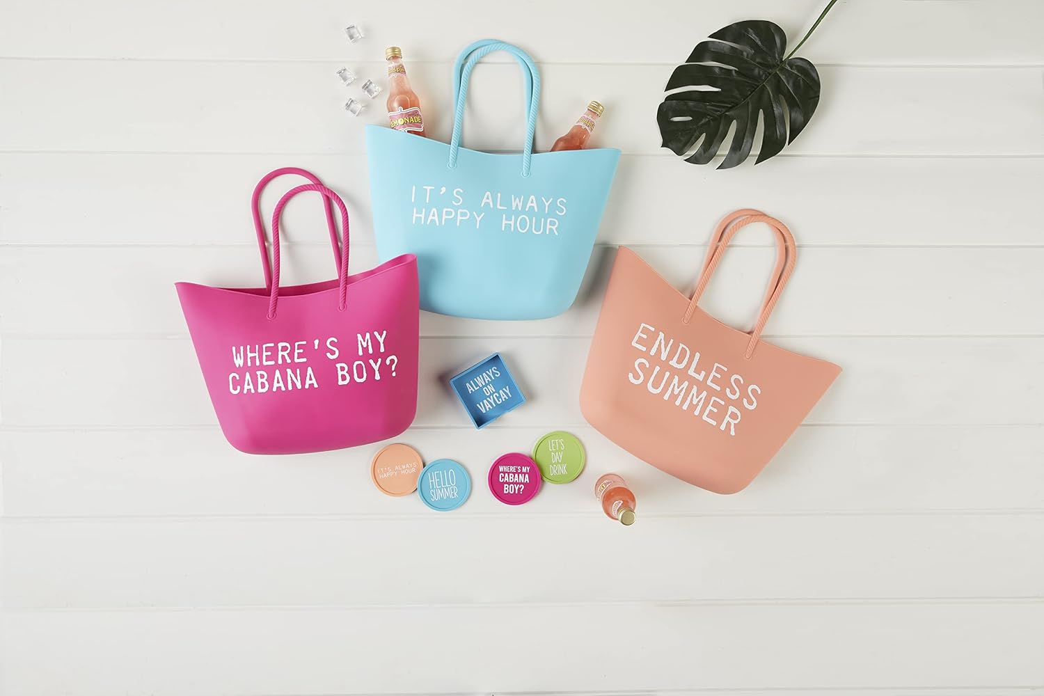 Silicone Pool Coaster Set