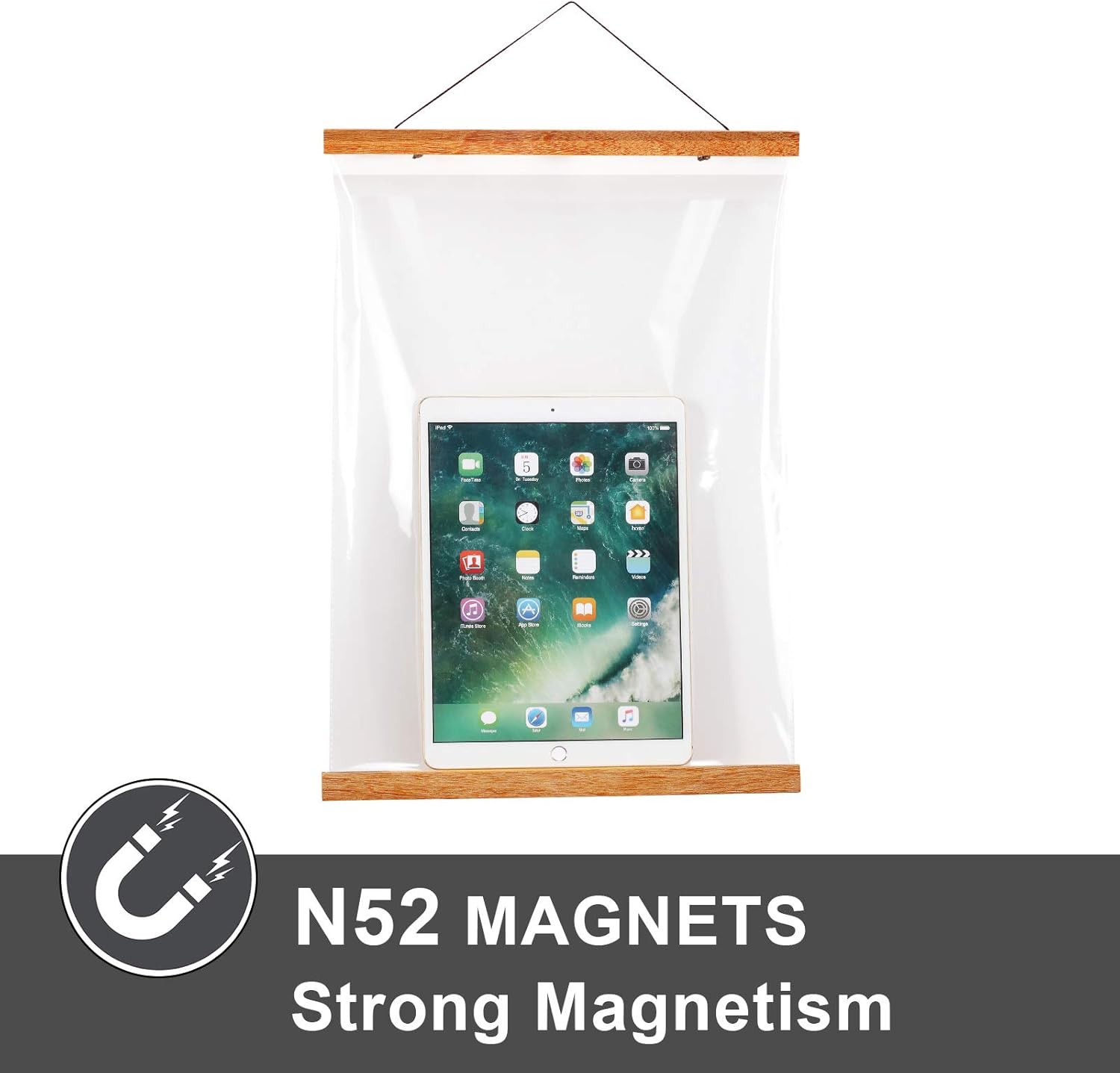 WITCOLOR Magnetic Poster Hanger Frame, 20" Wide 2 Pack Magnetic Hanging Frames 20x28 20x30 20x20 20x16 20x24 Magnet