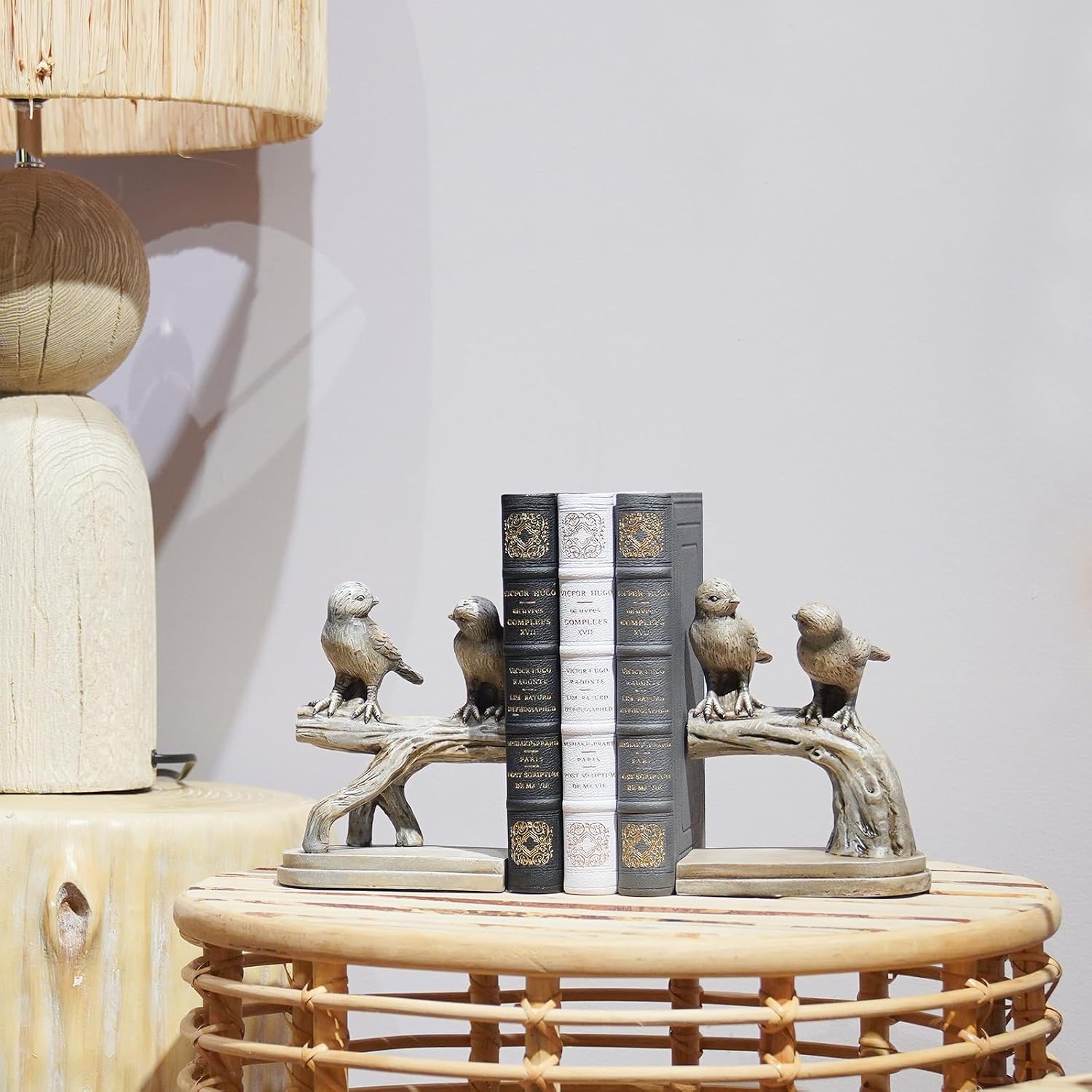 Decorative-Bookends Birds Book-Ends Heavy Duty / Bird