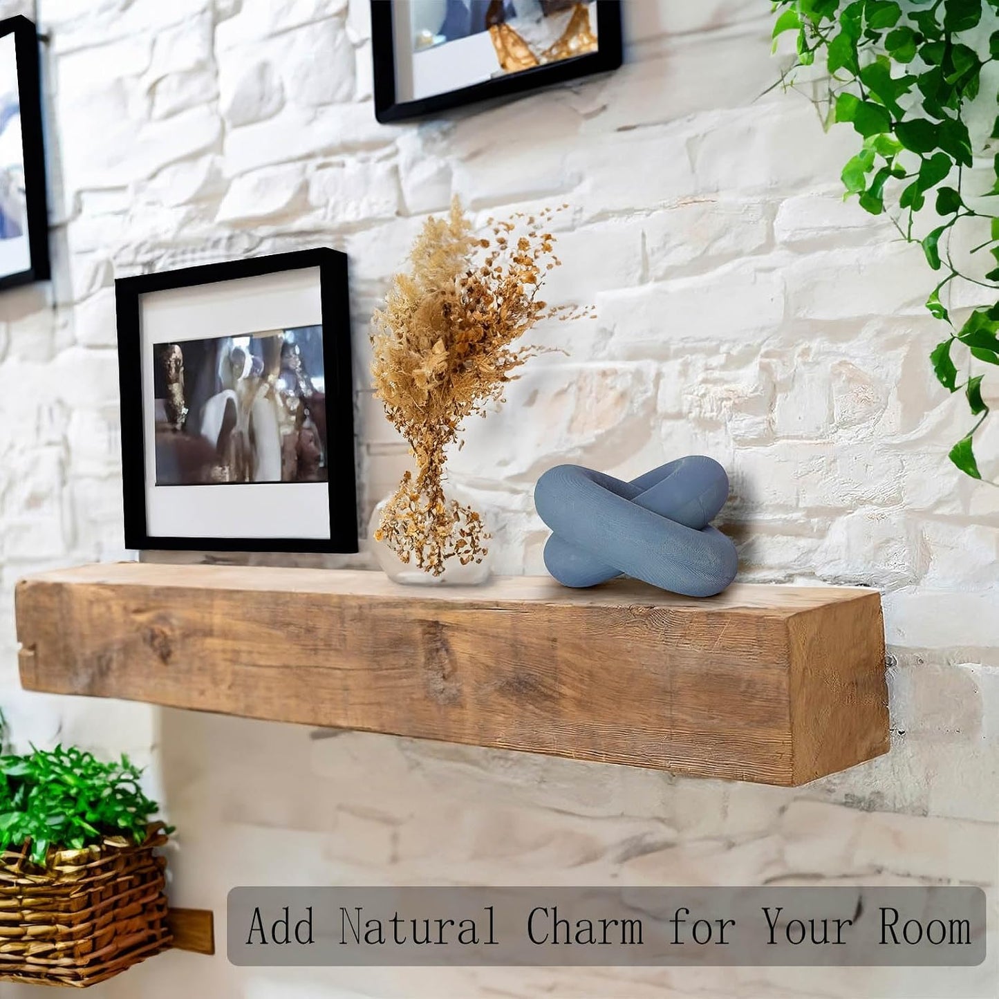 Wood Knot Decor Chain Link