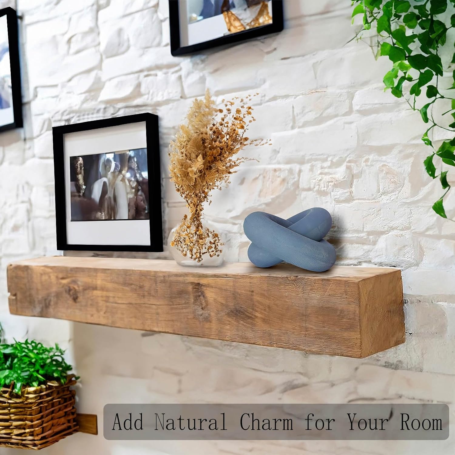 Wood Knot Decor Chain Link