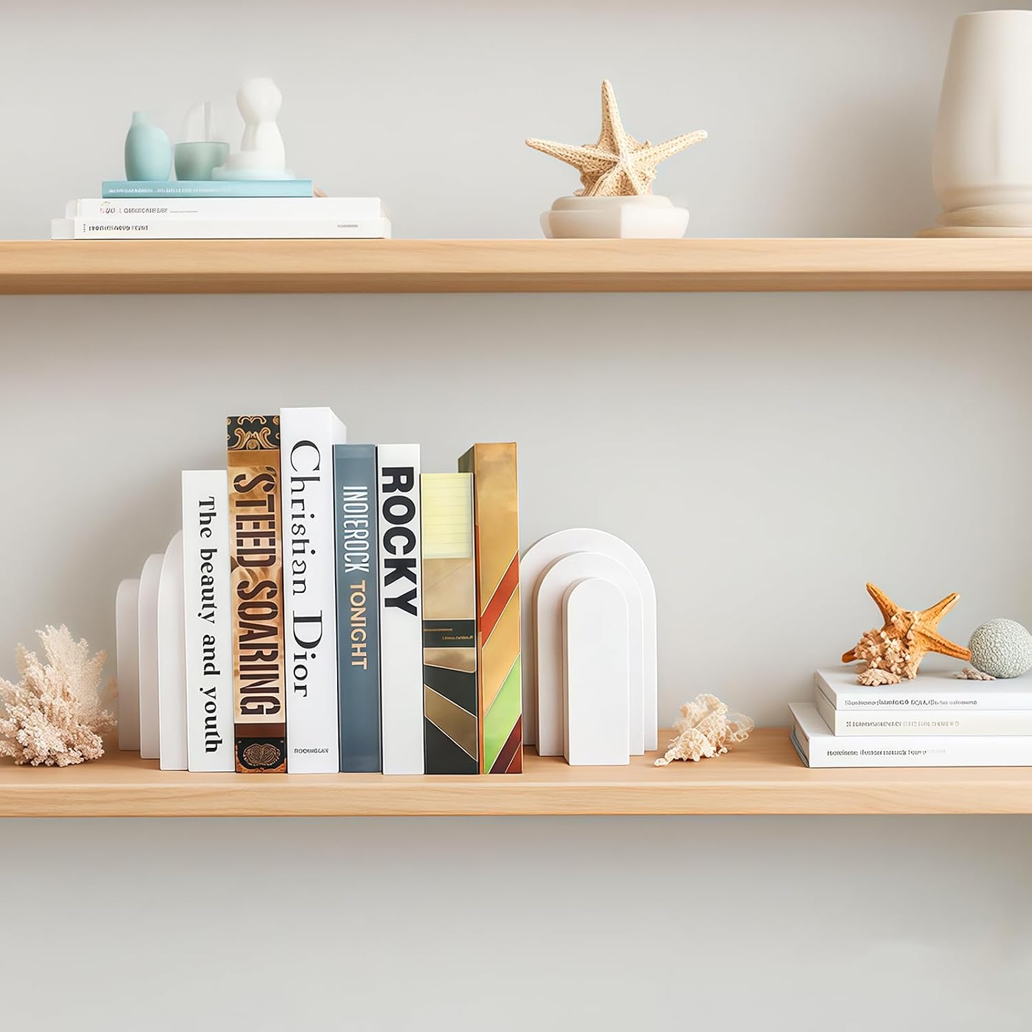 Bookend / Book Ends / White