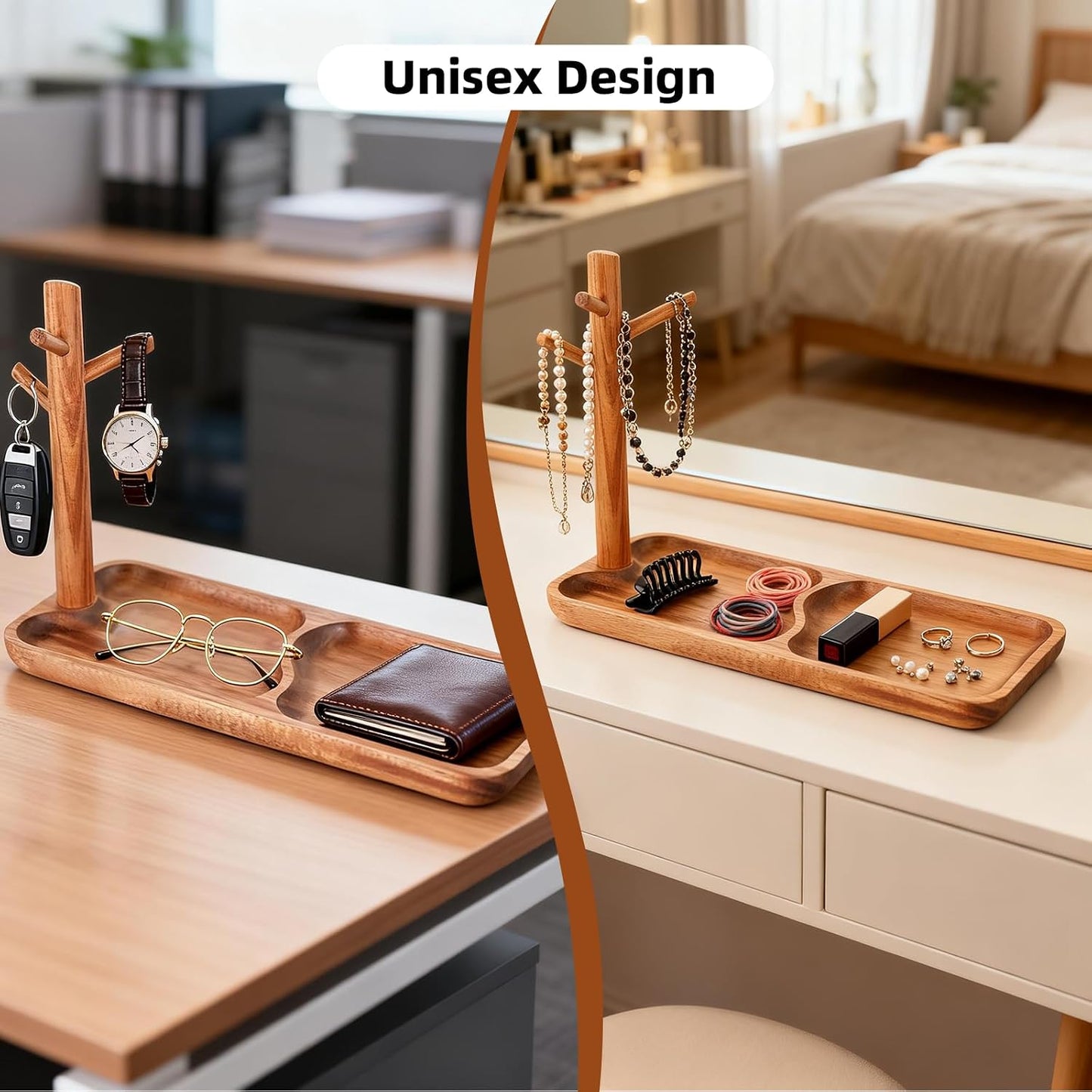 Wooden Catchall Organizer / Rectangle