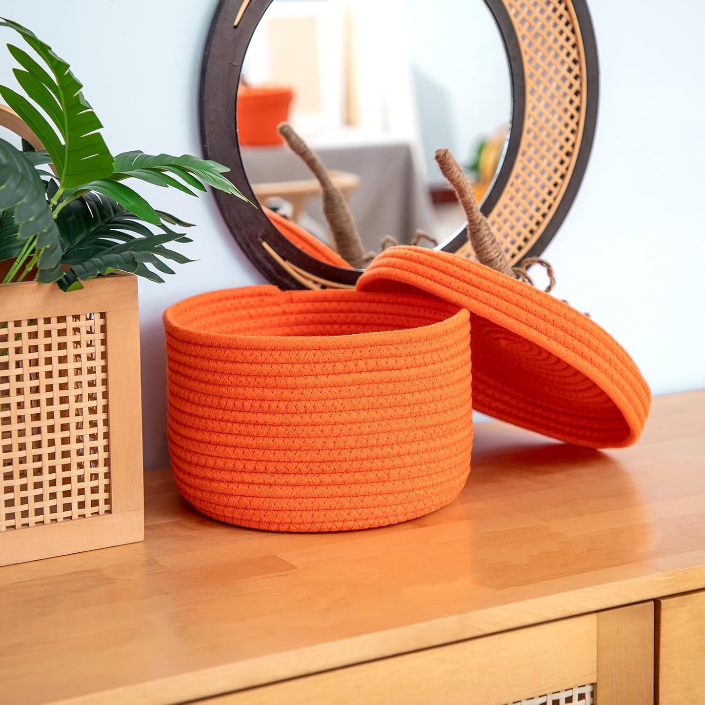 Cotton Rope Storage Basket