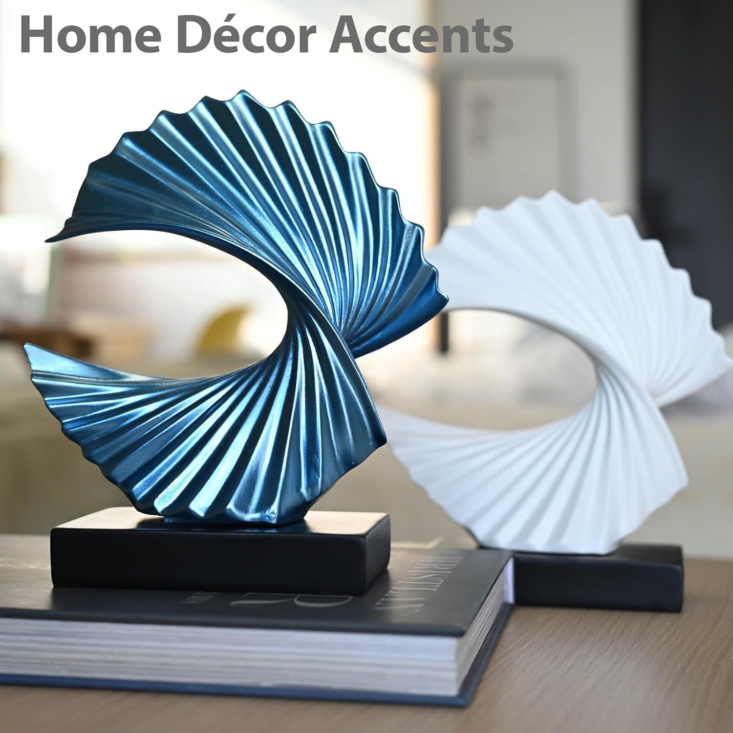 Abstract Resin Statues / Blue