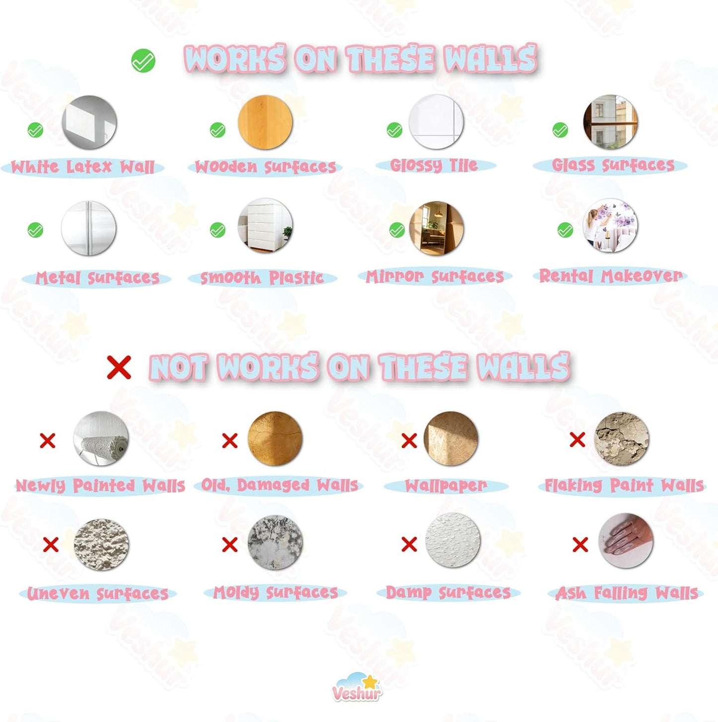 2.2'' Modern Polka Dot Wall Decals Minimalist Monochrome Dots Removable Wall / Black / Set of 120