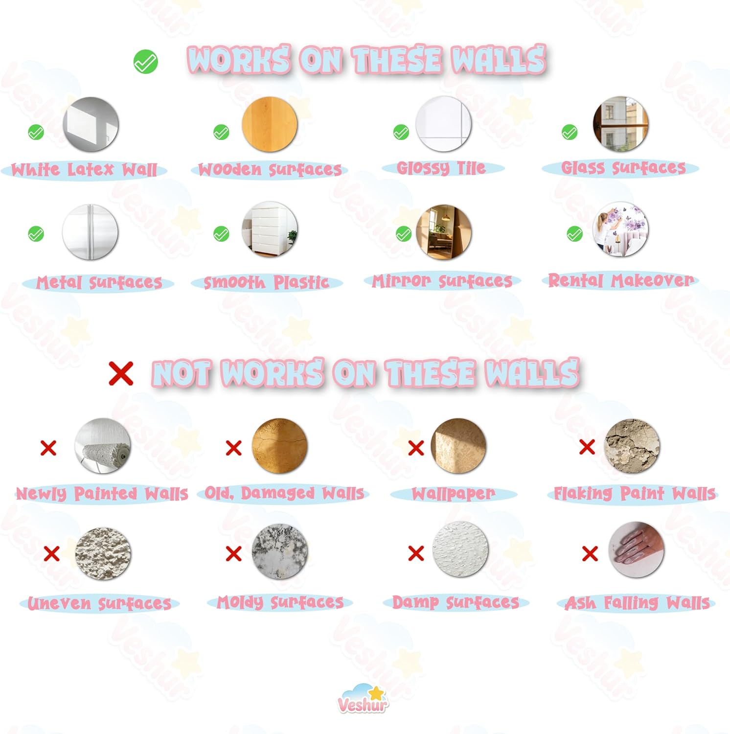 2.2'' Modern Polka Dot Wall Decals Minimalist Monochrome Dots Removable Wall / Black / Set of 120