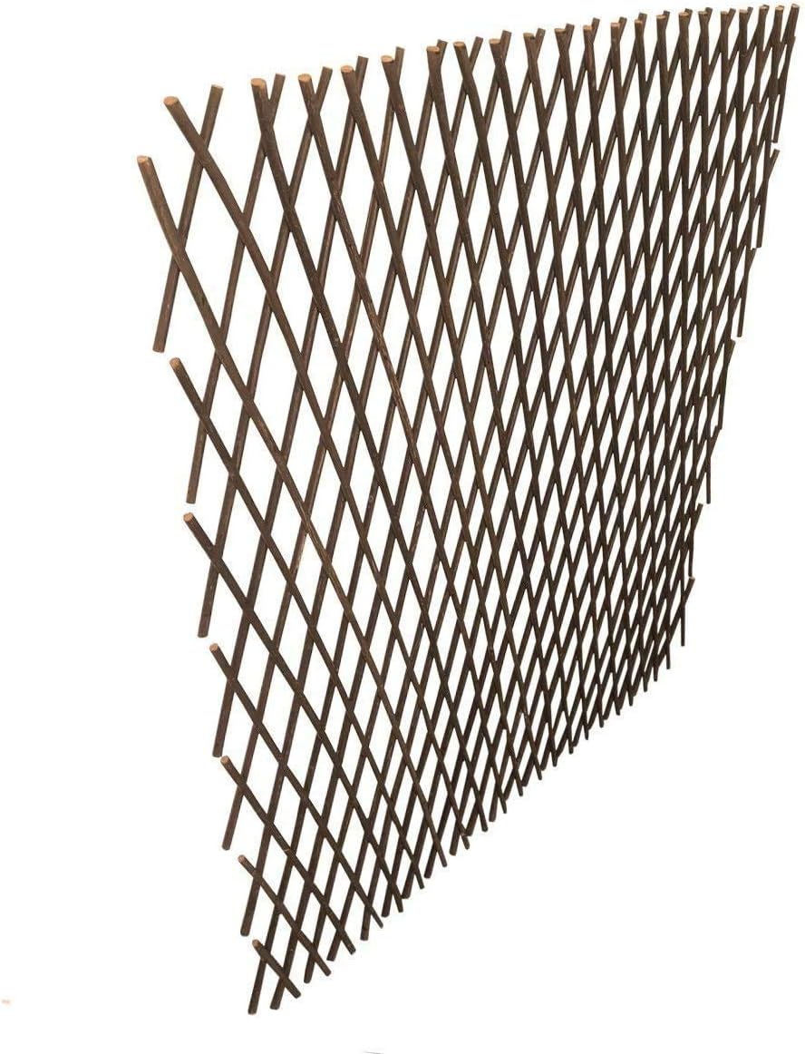 Sumery Nature Willow Trellis Expandable Plant Support Plant Climbing Lattices Trellis Willow Expandable Trellis Fence