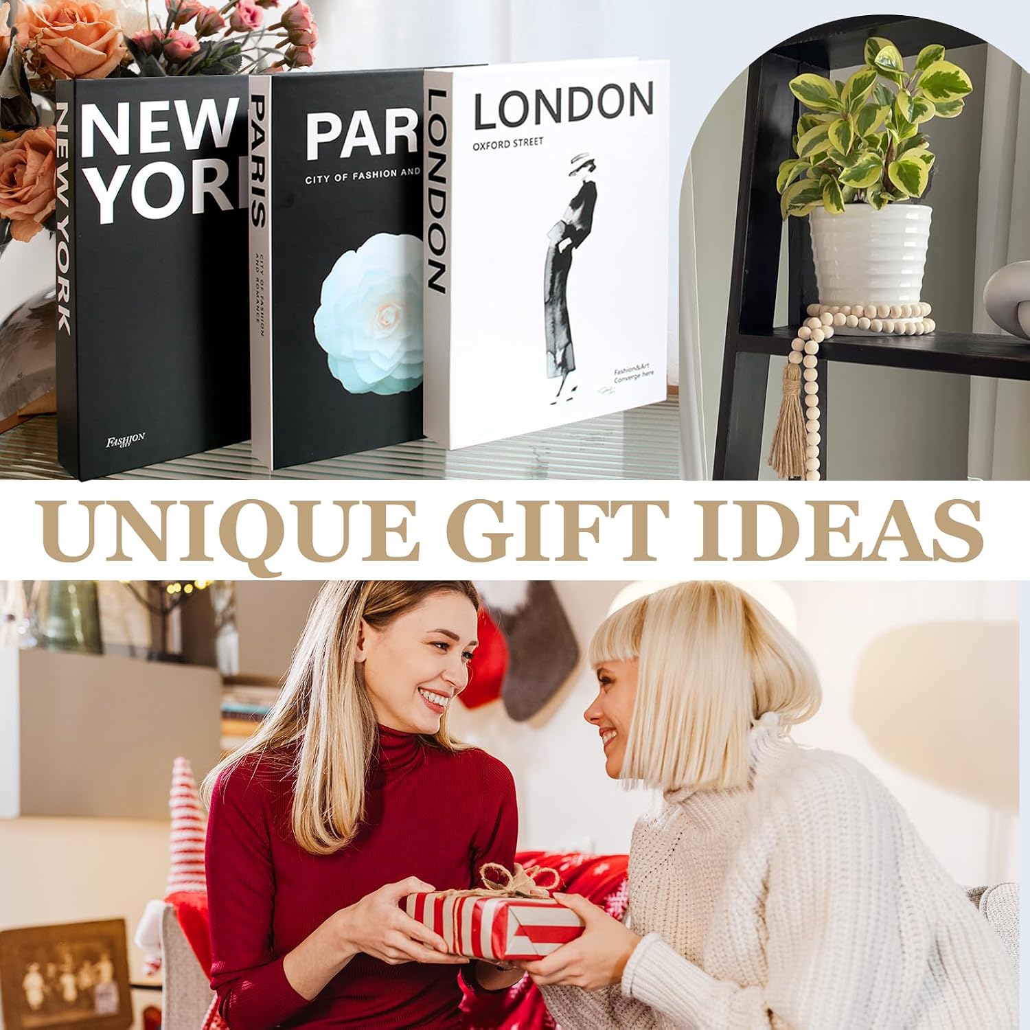 Faux Decorative Books / Set of 3