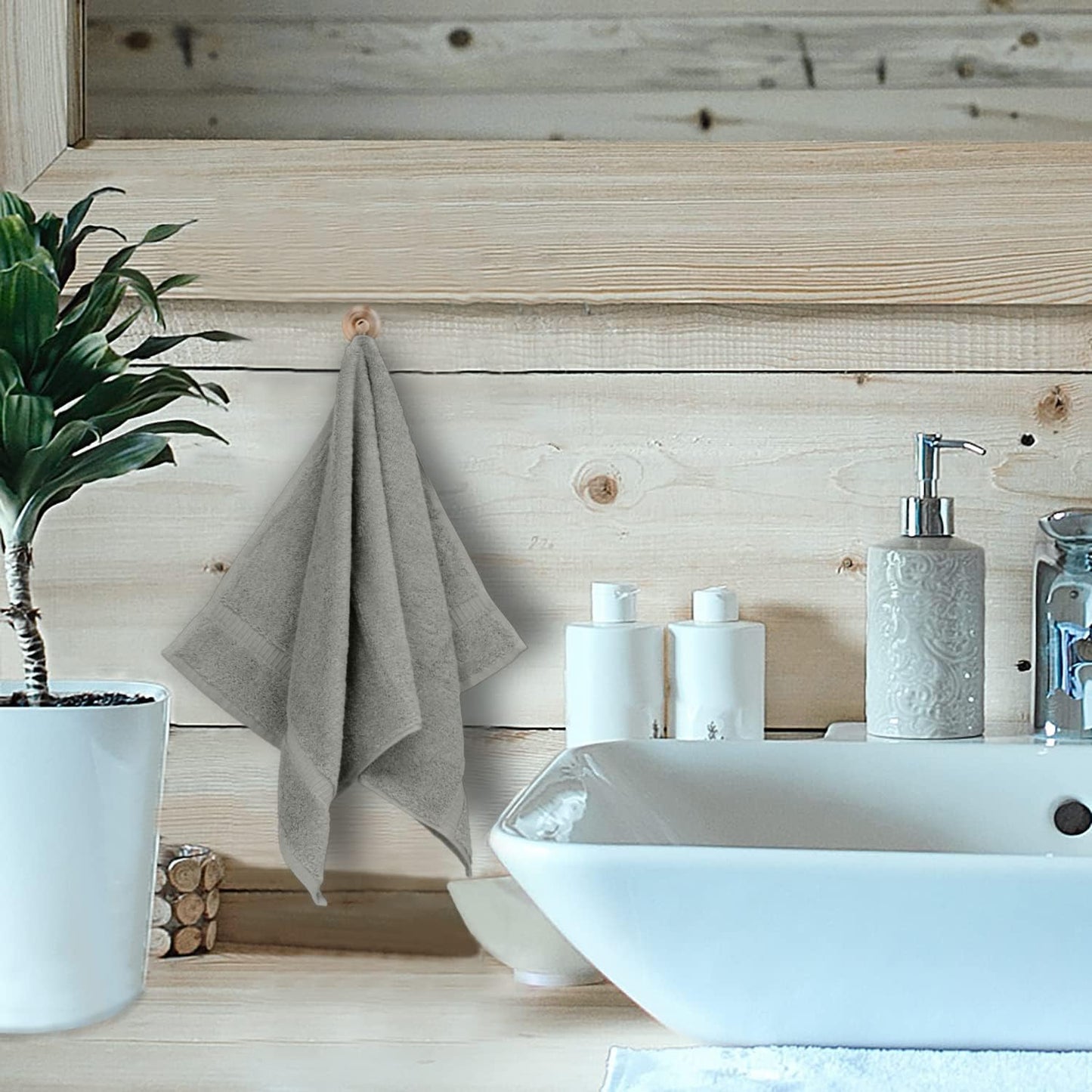 Luxury Hotel & Spa Collection, Quick Dry 100% Turkish Cotton 700 GSM, Eco Friendly Towel, for Bathroom, Gymand Kitchen
