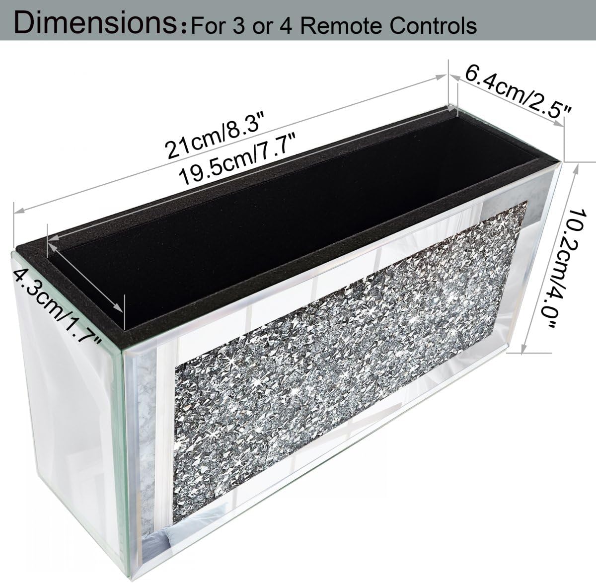 Mirrored Remote Holder