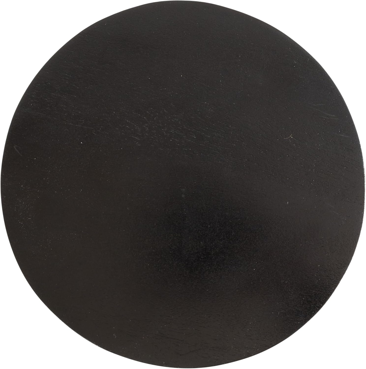 Dahl Modern Wooden Round Drink Table / Black / 8 x 8 x 23