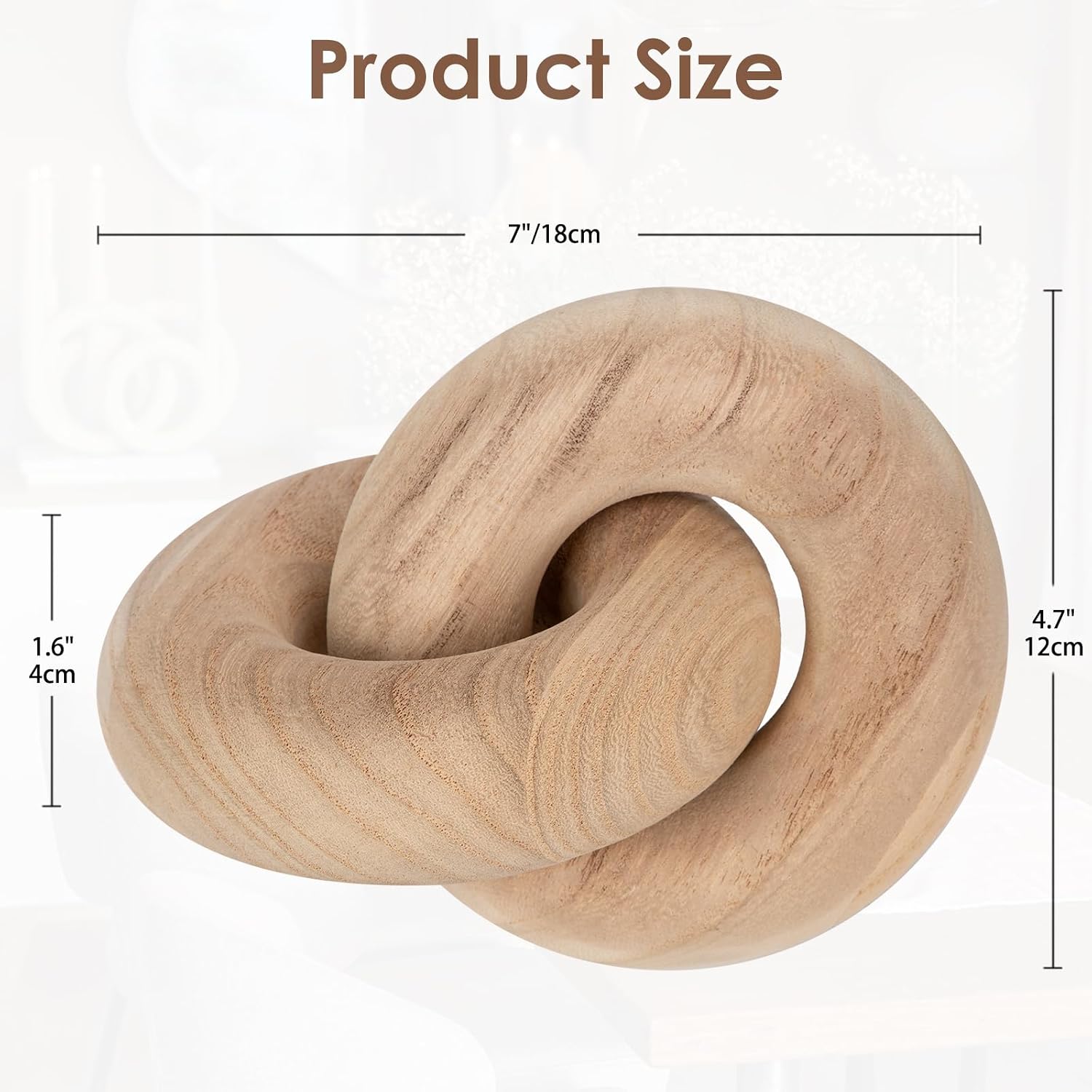 Modern Nordic Style Decorative Accent / Natural Oak