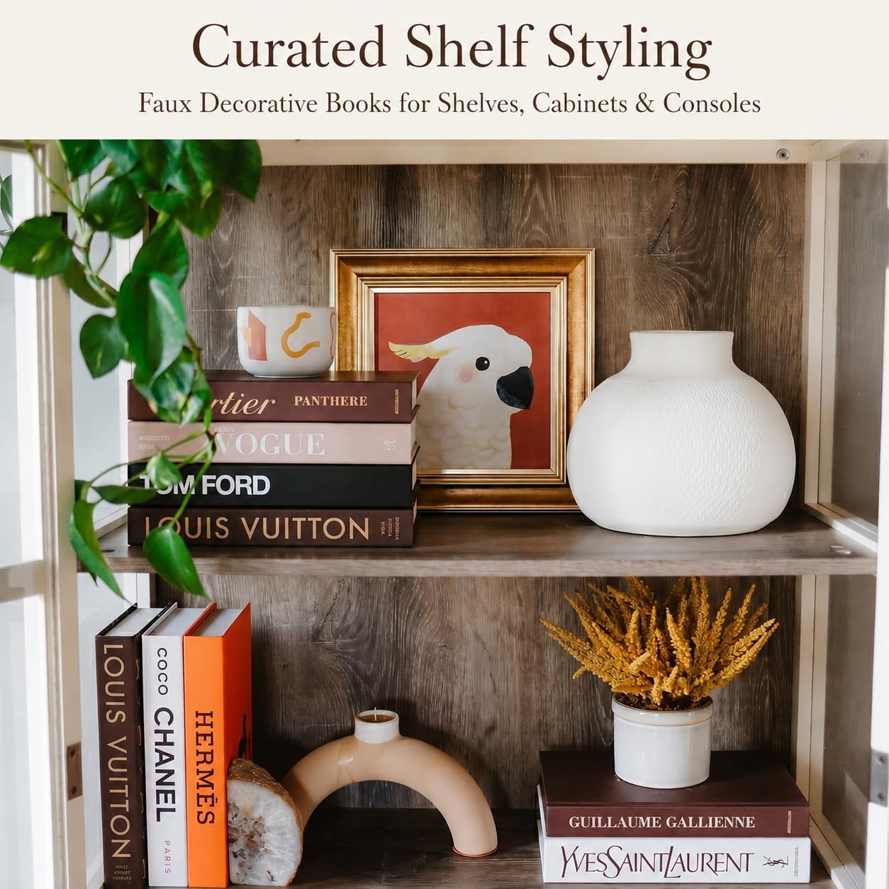 Not Real Books / Luxe_large / Set of 4