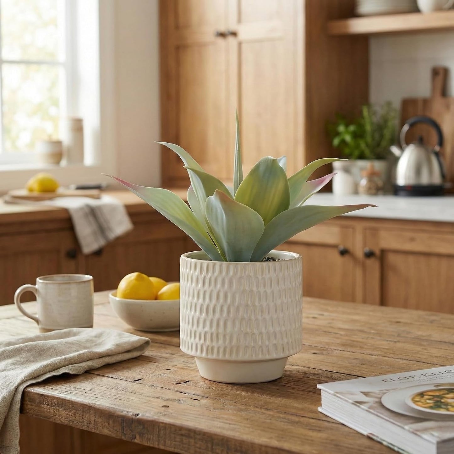 11.8" Artificial Agave Plant
