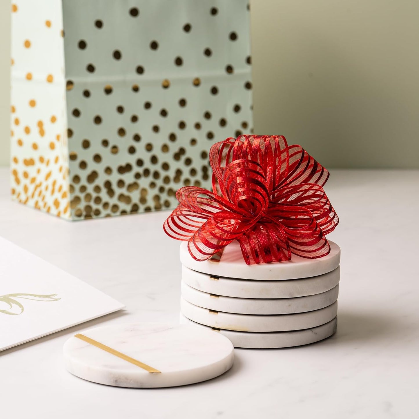 Aesthetic Modern Decor / White / Set of 6