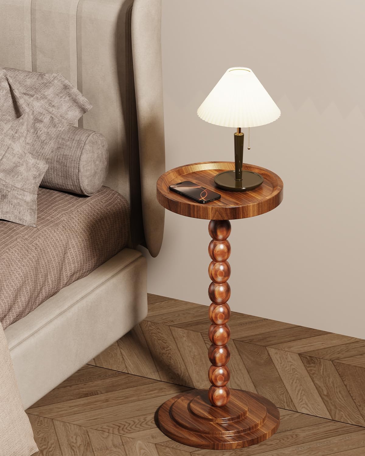 Solid Wood Columns / Brown