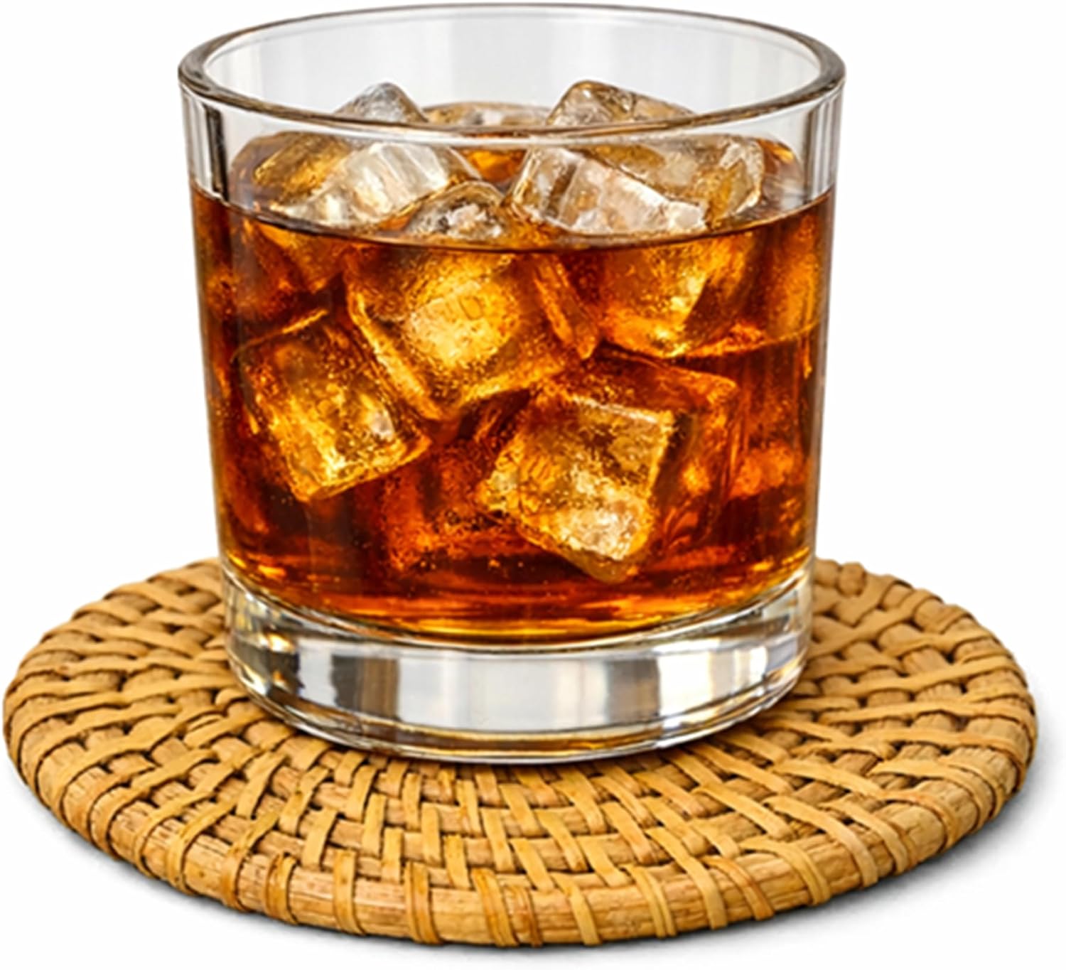 Coaster Set Without Holder / 5 Inches / 5" Without Holder / Natural / Set of 6