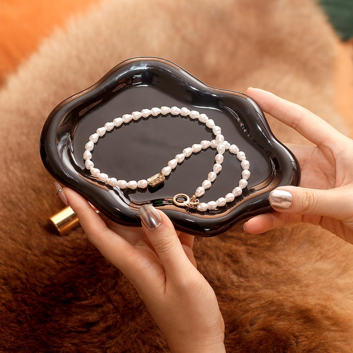 Ring Dish Holder / Balck