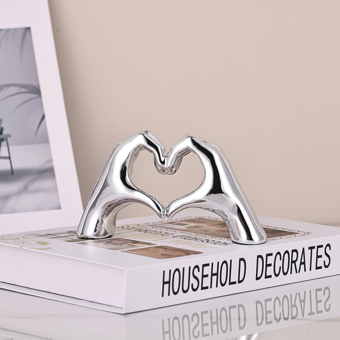 Room Home Decor Aesthetics / Electroplated Silver