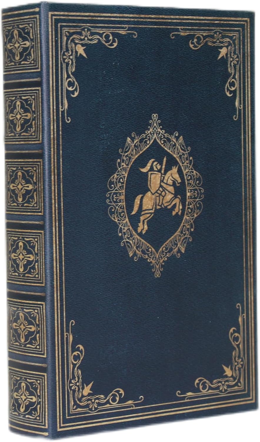 Faux Book Shaped Trinket Storage Container / Blue