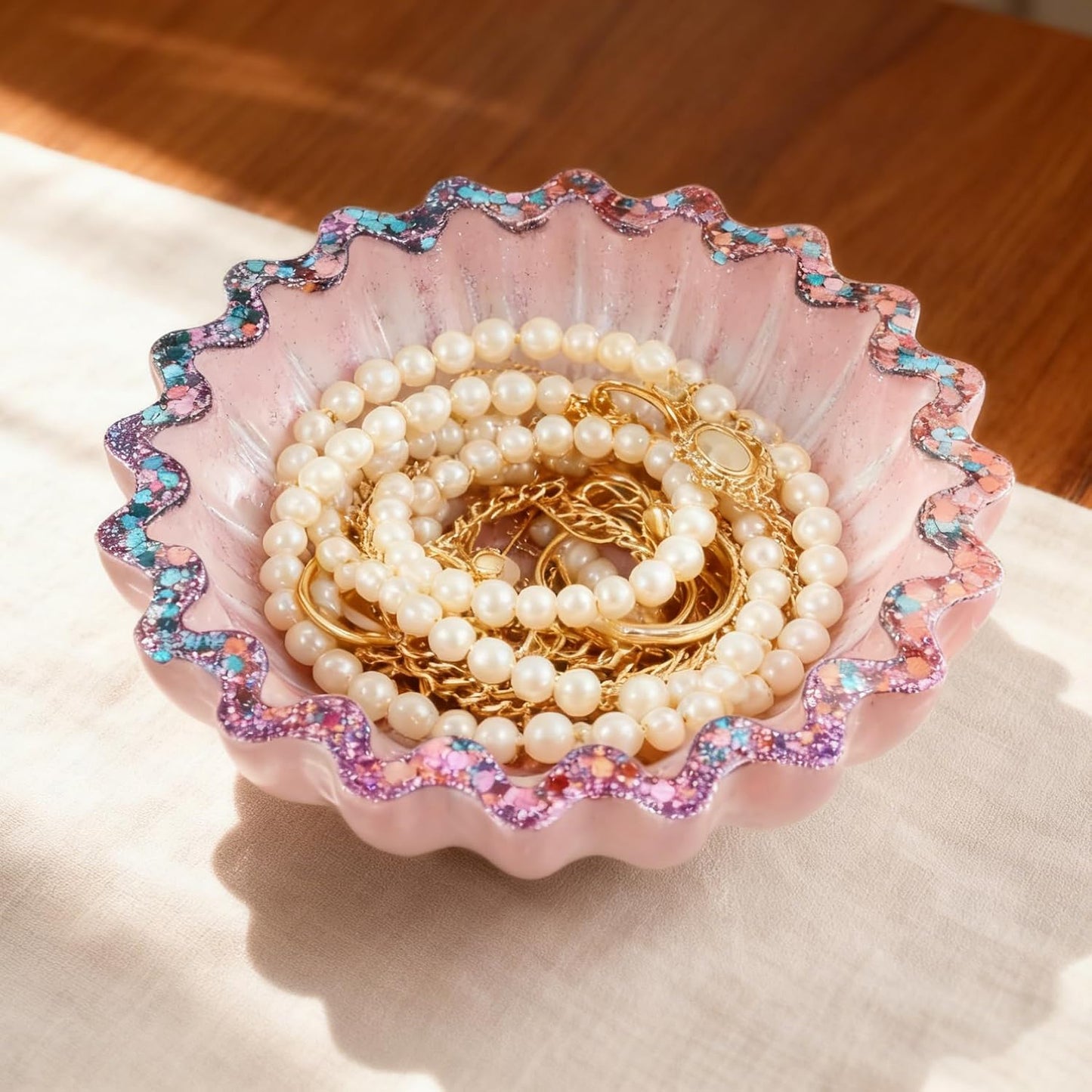  Flower Bowl Resin Mold / Set of 2