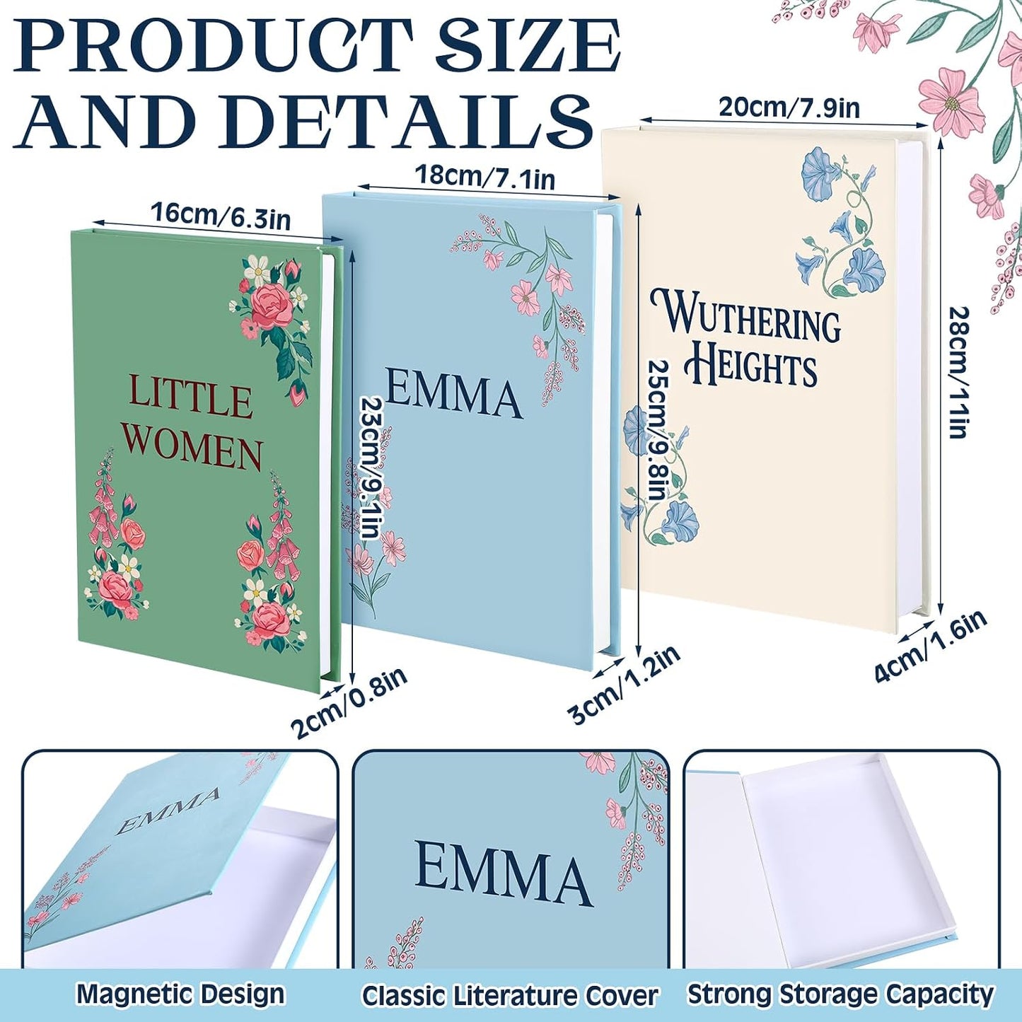 Decorative Books / Set of 3
