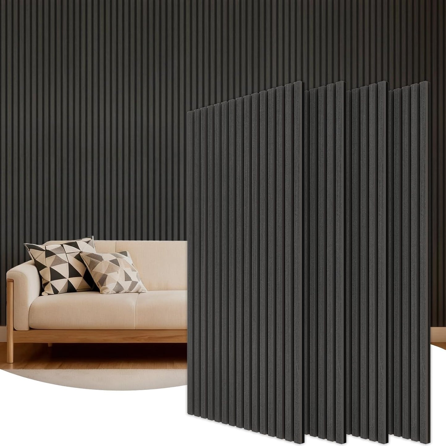 TONOR Wood Wall Panels for Interior Wall Decor-4 Pack 47.2" x 23.6"