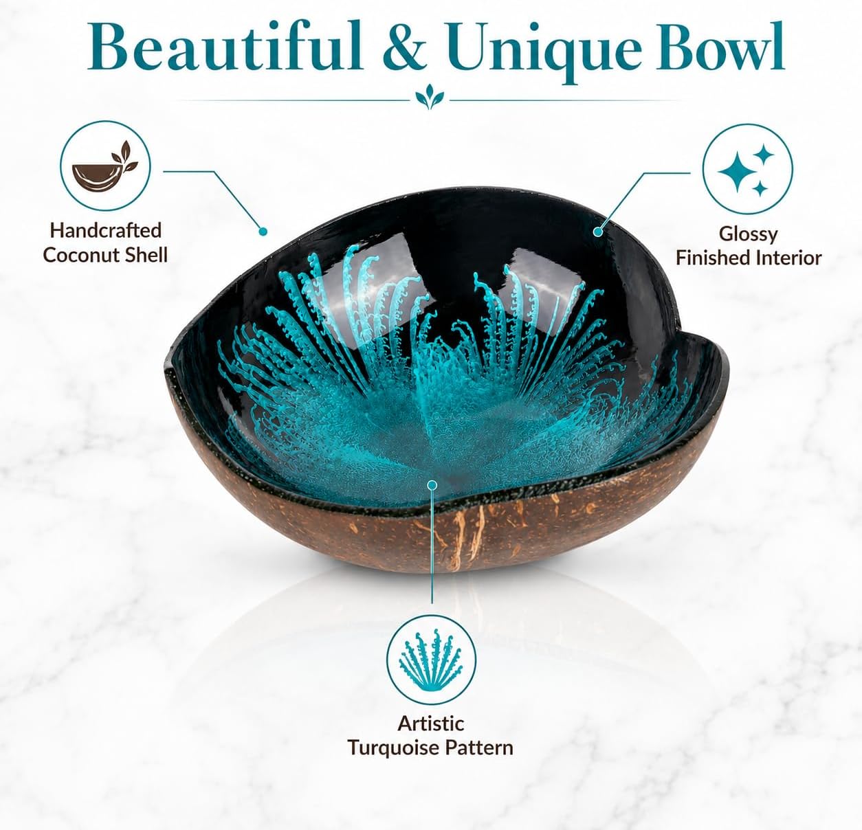 Key Bowl Holder for Entryway Table / Blue