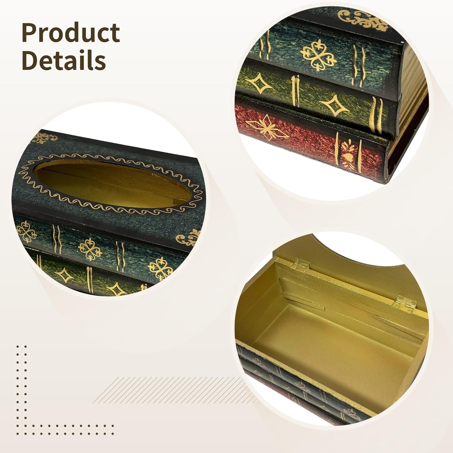 Wooden Tissue Box Cover